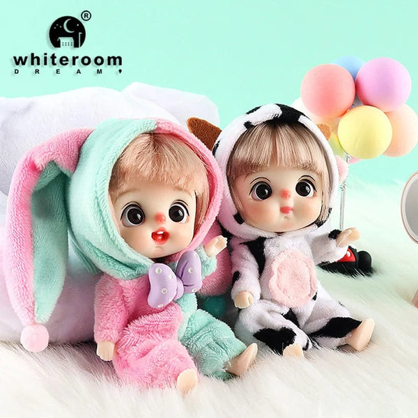 Planet Gates 9cm Mini Doll  Astronauts  Animals Key Pendant Bjd Pocket Dolls Toys Girl Reborn Kit Baby Toys for Children Baby Boy Accessories