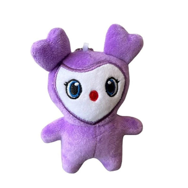 Planet Gates 9pcs / 10cm 9PCS/lot Plush lovelys twice Korean Super Star Plush Toy Cartoon Animal Doll Keychain Pendant Keybuckle PlushToy for Fans
