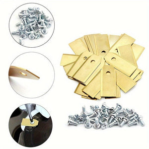 Planet Gates 9pcs/30pcs Replacement Trimmer Blades For Automower Robotic Lawn Mower