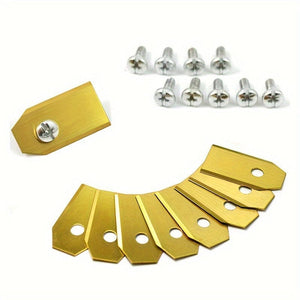 Planet Gates 9pcs 9pcs/30pcs Replacement Trimmer Blades For Automower Robotic Lawn Mower