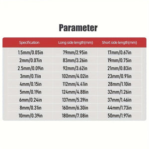 Planet Gates 9pcs 9pcs Color Hexagonal Wrench Set, Hexagonal Lens Chrome Vanadium Steel Ball Head Plum Long Lengthening Folding Multi-Purpose Hand Tools