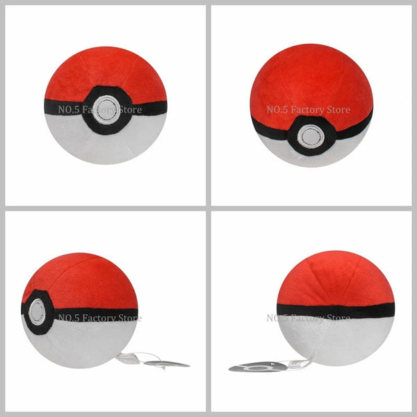 Planet Gates 9Styles Pokemon Plush Pokeball Stuffed Toy Master Ball Poke Ball Great Ball Beast Ball Dusk Ball Hisuian Ultra Ball Peluche Doll