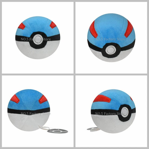 Planet Gates 9Styles Pokemon Plush Pokeball Stuffed Toy Master Ball Poke Ball Great Ball Beast Ball Dusk Ball Hisuian Ultra Ball Peluche Doll