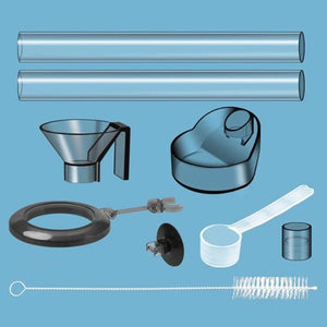 Planet Gates a 1 Set Multi-functional Aquarium Feeding Tube Floating Feeding Ring Shrimp Feeder Tube And Dish Fish Tank For Tropical Fish