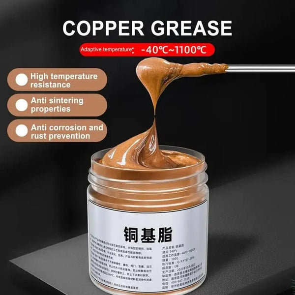 Planet Gates A 100g Copper Base Grease Thread Anti-seize Agent High Temperature Resistant Anti-corrosion Anti-rust Automotive Copper Grease