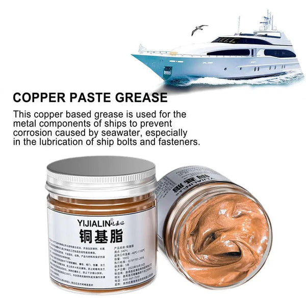 Planet Gates A 100g Copper Base Grease Thread Anti-seize Agent High Temperature Resistant Anti-corrosion Anti-rust Automotive Copper Grease