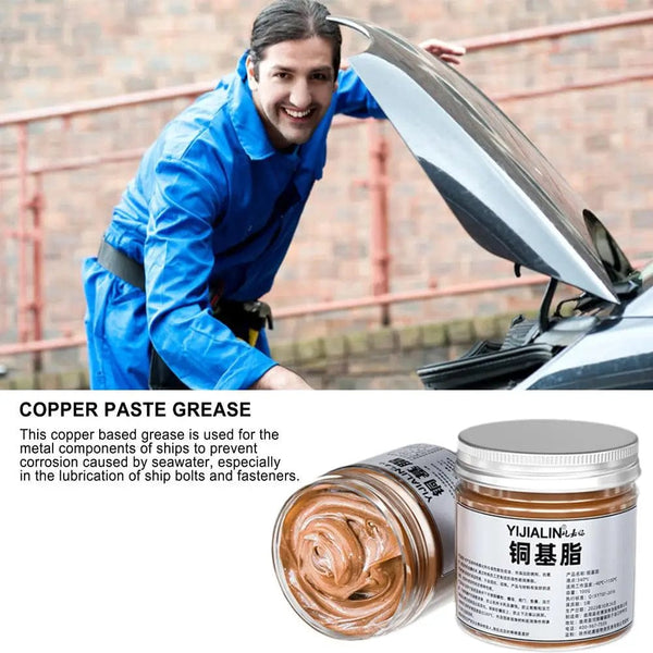 Planet Gates A 100g Copper Base Grease Thread Anti-seize Agent High Temperature Resistant Anti-corrosion Anti-rust Automotive Copper Grease