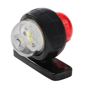 Planet Gates A 12V 24V Truck Trailer Lights LED Side Marker Indicators Lorry Tractor Signal Lights Parking Light Red White/Amber Styling