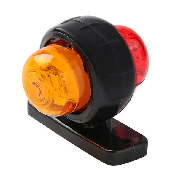 Planet Gates A 12V 24V Truck Trailer Lights LED Side Marker Indicators Lorry Tractor Signal Lights Parking Light Red White/Amber Styling