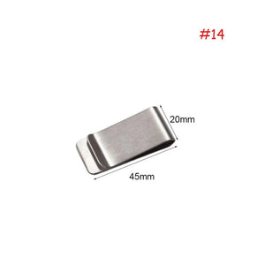 Planet Gates A-14 1Pc Metal Leather Pen Holder Brass Stainless Steel Pencil Clip Vintage Dairy Notebook Pen Holder Spiral Loose Leaf Memo Clip