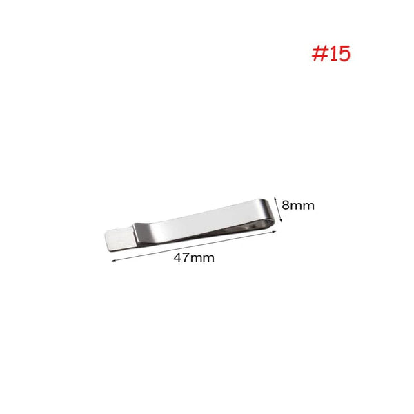 Planet Gates A-15 1Pc Metal Leather Pen Holder Brass Stainless Steel Pencil Clip Vintage Dairy Notebook Pen Holder Spiral Loose Leaf Memo Clip