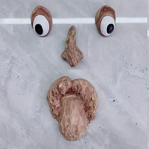 Planet Gates A 1pc, Creative Tree Face Pendant For Outdoor Garden Decoration