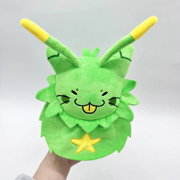 Planet Gates A 2024 New Gnarpy discovers the internet Green cat Plush Toys Stuffed Dolls oft Pillow Home Decoration Dolls For Birthday Gift