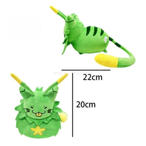 Planet Gates A 2024 New Gnarpy discovers the internet Green cat Plush Toys Stuffed Dolls oft Pillow Home Decoration Dolls For Birthday Gift