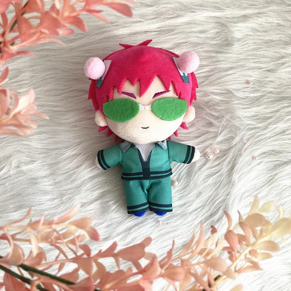 Planet Gates A / 20cm Anime The Disastrous Life of Saiki K. Saiki Kusuo Cosplay Doll Plush Stuffed Cushion Throw Pillow Toy Boy Girl's Xmas Gift