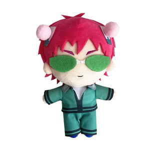 Planet Gates A / 20cm Anime The Disastrous Life of Saiki K. Saiki Kusuo Cosplay Doll Plush Stuffed Cushion Throw Pillow Toy Boy Girl's Xmas Gift