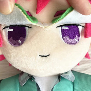 Planet Gates A / 20cm Anime The Disastrous Life of Saiki K. Saiki Kusuo Cosplay Doll Plush Stuffed Cushion Throw Pillow Toy Boy Girl's Xmas Gift