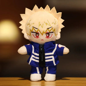 Planet Gates A / 20CM Japanese Anime My Hero Academia Plush Toys Cartoon Stuffed Midoriya Izuku Bakugou Katsuki Todoroki Shoto Dolls Kids Gifts Birth