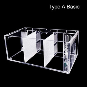 Planet Gates A 220V Creative Betta Fish Tank Breeding Incubator Isolation Box Water-free Desktop Small Acrylic Ecological Aquarium Tank