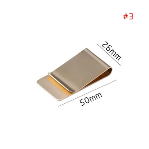 Planet Gates A-3 1Pc Metal Leather Pen Holder Brass Stainless Steel Pencil Clip Vintage Dairy Notebook Pen Holder Spiral Loose Leaf Memo Clip