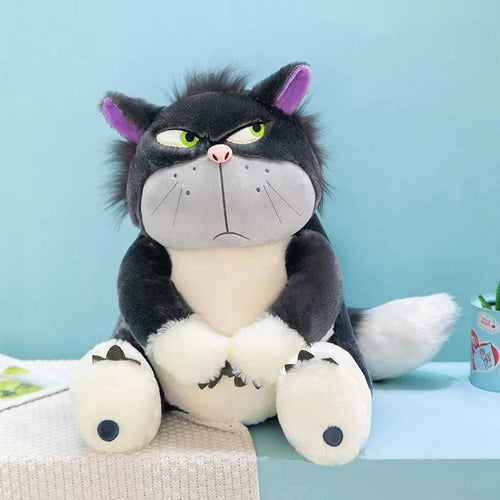 Planet Gates A / 30cm Disney Lucifer The Cat Cute Doll Plush Toy Throw Pillow Cat Doll Birthday Gift Valentine's Day Plush Children's Toy