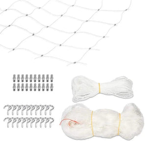 Planet Gates A 3x4M / CN Cat Safety Net Nylon Protective Transparent Mesh Net For Balcony And Window For Baby Kid Falling Net Fence