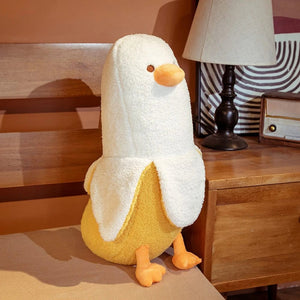 Planet Gates A / 50cm 50CM Peeled Banana Plush Toy Cute Anxiety Make A Friend Duck Throw Pillow  Doll Send Children Christmas Birthday Presents