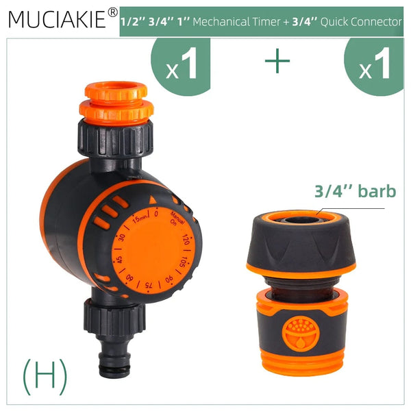 Planet Gates A Automatic Garden Watering Irrigation Controller Intelligent Mechanical Daily Water Timer for Outdoor Hose Drip Sprinklers Tool