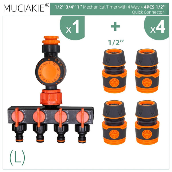 Planet Gates A Automatic Garden Watering Irrigation Controller Intelligent Mechanical Daily Water Timer for Outdoor Hose Drip Sprinklers Tool
