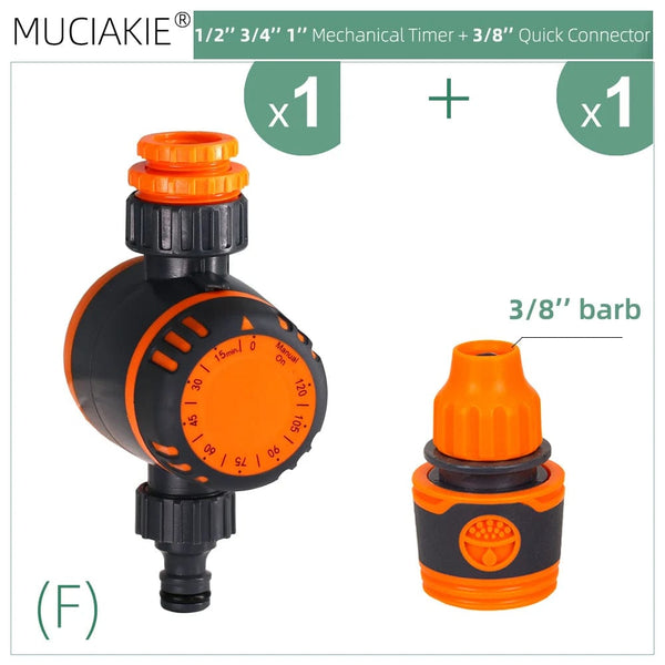 Planet Gates A Automatic Garden Watering Irrigation Controller Intelligent Mechanical Daily Water Timer for Outdoor Hose Drip Sprinklers Tool