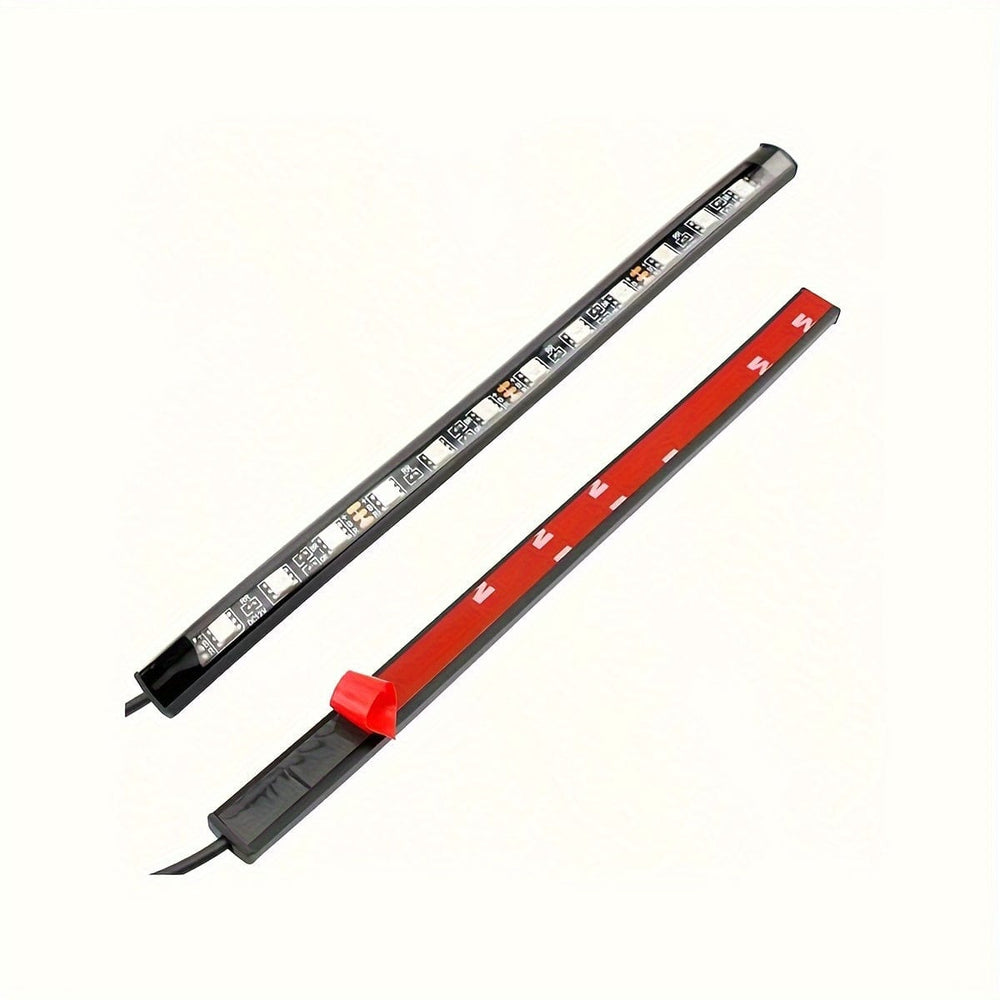 Planet Gates APP Control A Car Atmosphere Light, Wireless Remote Control RGB Foot Light, 48LED APP Adjustable Color Atmosphere Light, One-to-four Music Light