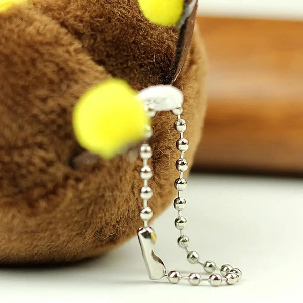 Planet Gates A / China 12cm Bee Festival Plush Doll Animation Bee Festival Decoration Small Pendant Plush Bag Pendant Plush Cute Bee Activity Gift K1X4