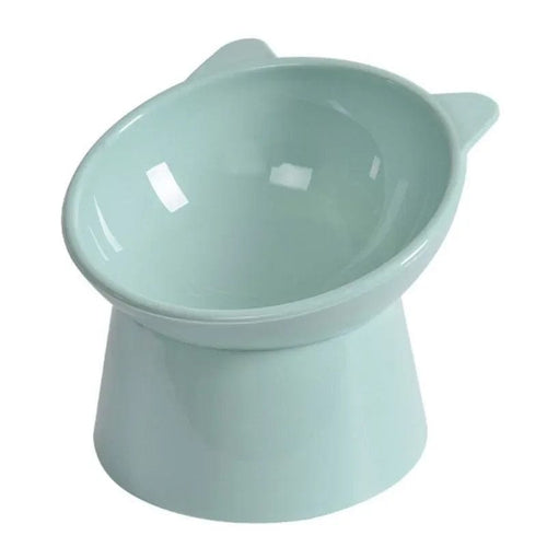 Planet Gates A / CHINA 2023 New Cat Bowl High Foot Dog Bowl 45°Neck Protector Cat Pet Food Water Bowls Pet Feeding Cup Pet Feeder