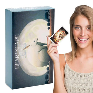 Planet Gates A / CHINA 78Pc Heartscape Tarot Full English Oracle Cards Fate Divination Tarot Deck Family Party Entertainment Fortune Telling Board Game