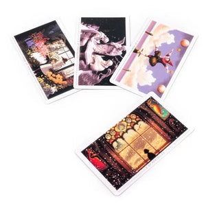 Planet Gates A / CHINA 78Pc Heartscape Tarot Full English Oracle Cards Fate Divination Tarot Deck Family Party Entertainment Fortune Telling Board Game