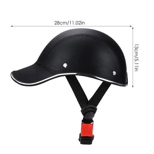 Planet Gates A / CHINA Baseball Caps Style Motorcycle Half Helmet Safety Hard Hat For Cafe Racer Chopper Scooter Half Face Vintage Summer Caps
