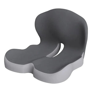 Planet Gates A / CHINA Memory Foam L-Shaped Integrated Office Chair Cushion with Lumbar Support Car Seat Cushion for Office Workers Car Drivers