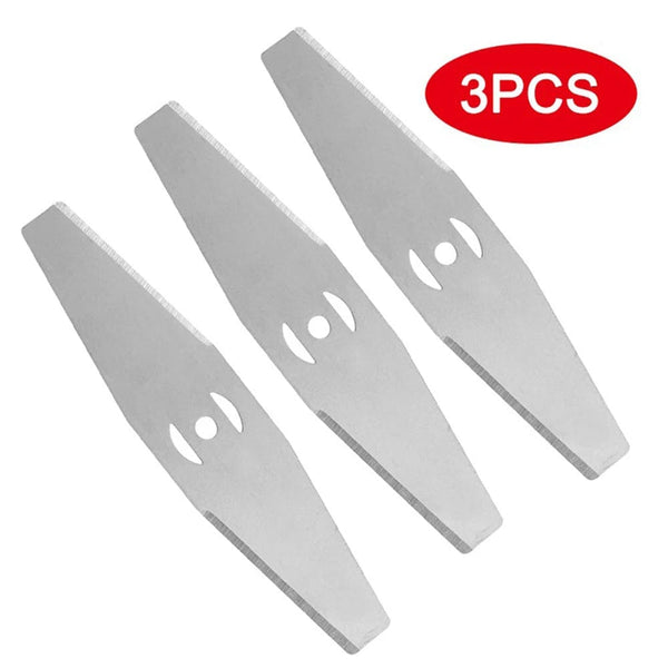 Planet Gates A / CHINA Straight Metal Saw Blade Electric Lawn Mower Blade General Accessories for Lawnmowers Grass Cutting Head Metal Blade Garden Tool