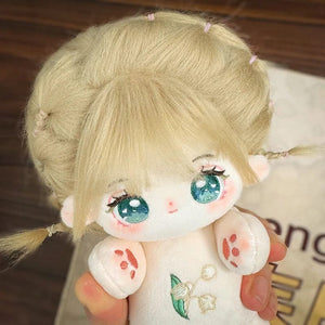 Planet Gates A / CHINA / with skeleton 20cm Idol Doll Plush Cotton Star Dolls Kawaii Stuffed Baby Plushies Bell Orchid No Attributes Dolls Toys Kids Collection Gift