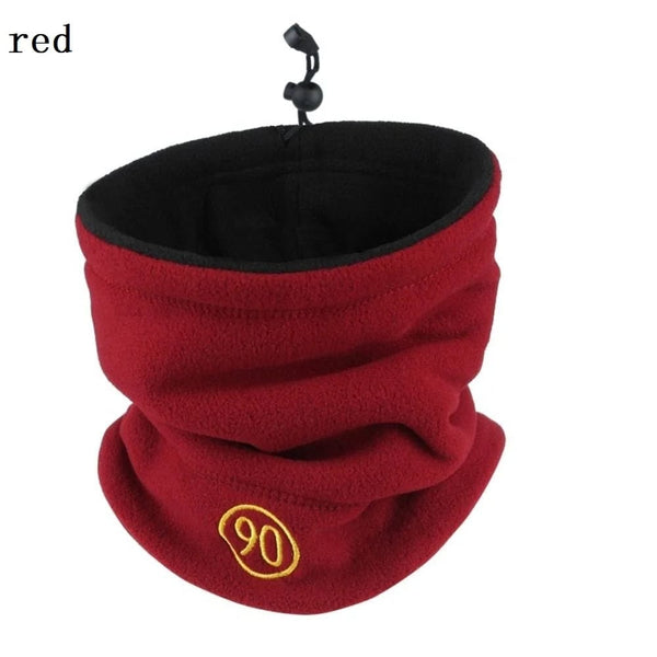 Planet Gates A-grey Fashion Winter Camping Warm Fleece Neck Gaiter Ski Tube Scarf Snowboard Face For Men & Women Outdoor Cycling Cold-proof Collar