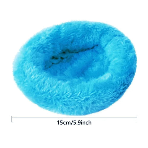 Planet Gates A Hamster Coconut Shell Hanging Hammock Nest Bed Hideout with Stand Cage Accessories for Small Animals Golden Bear Sugar Glider