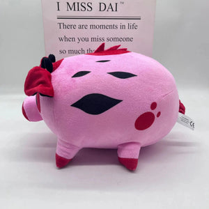 Planet Gates A Hazbin Hotel Fat Nuggets Plush Toy Animated Movie Character Alastor Helluva Boss Pillow Plush Doll Hot Selling Soft Pig Toy Gift