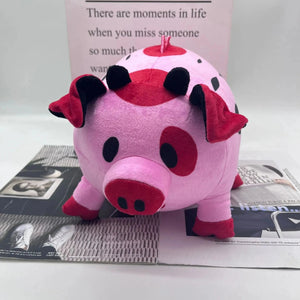 Planet Gates A Hazbin Hotel Fat Nuggets Plush Toy Animated Movie Character Alastor Helluva Boss Pillow Plush Doll Hot Selling Soft Pig Toy Gift