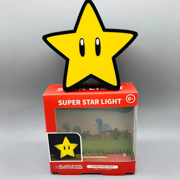 Planet Gates A LED Super Mario Bros Lamp Super Star Light Led Music Atmosphere Night Light Sound Usb Charging Desk Lamp For Kids Gifts Toys