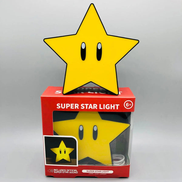 Planet Gates A LED Super Mario Bros Lamp Super Star Light Led Music Atmosphere Night Light Sound Usb Charging Desk Lamp For Kids Gifts Toys
