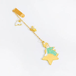 Planet Gates A Little Prince Planet Series 12 Design Chain/Metal Bookmark Creative Decorative Office Supplies Student Gift Teacher Reading