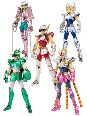 Planet Gates A / No box 19CM Anime Figure Phoenix Ikki Hyoga Seiya Shiryu Standing Armor Model Children's Toys PVC Box Desktop Collection Decoration