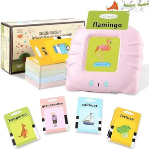 Planet Gates A Pink set / CHINA Kids Learn English Toys Early Intelligent Education Audio Electronic Book Flash Card Reading Machine Montessori Study Toys Book