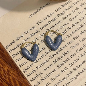 Planet Gates A-qd272sliver Adolph Trending Metal Geometry Hoop Earring Fashion New Design Irregular Minimalist Earrings for Women Fashion Jewelry Gift 2023