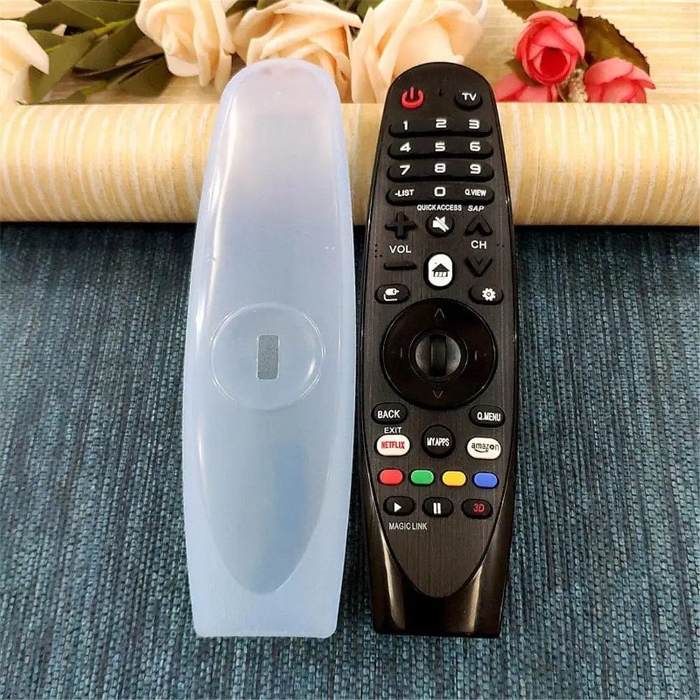 Planet Gates A Remote Transparent Silicone Case For LG Dynamic TV Control Protective Cover AN-MR600/650 Thicken Anti-fall Shockproof Sleeve
